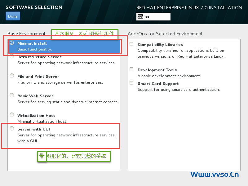 RHEL/Centos7 最小安装图形化桌面教程(centos7最小安装网络配置)  第1张