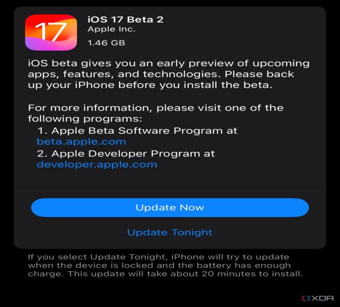 苹果 iOS/iPadOS 17 开发者预览版 Beta 4 发布(附升级教程)(苹果14pro max价格)  第14张