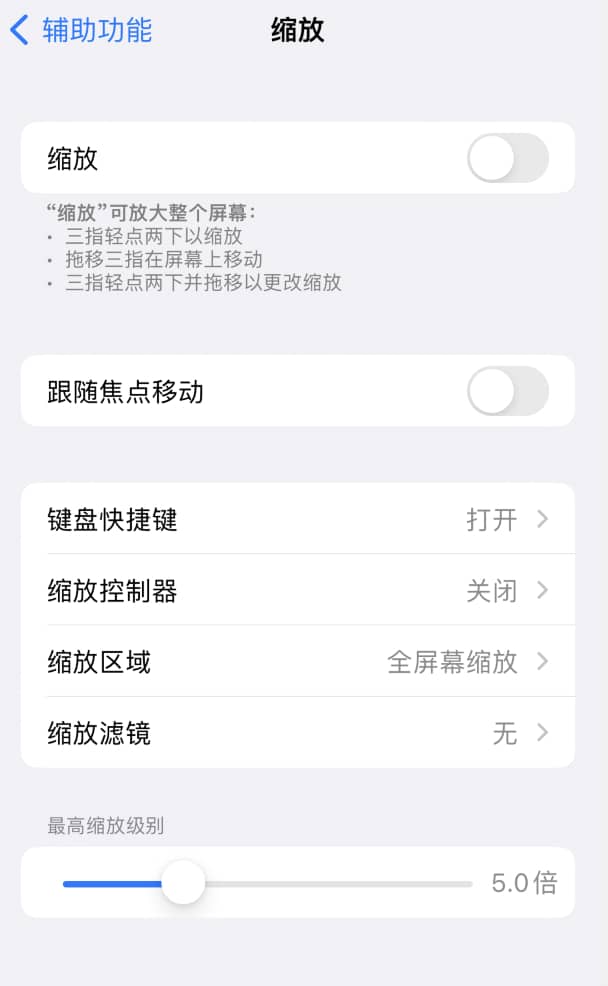 iPhone14屏幕放大无法正常解锁怎么办 iPhone14屏幕放大无法解锁解决方法(ios14放大显示)  第2张