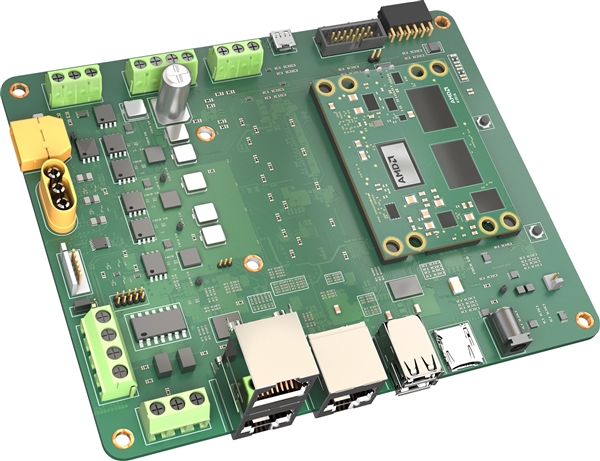 AMD发布Kira K24 SOM系统模块：超小超省电、电机控制首选  第14张