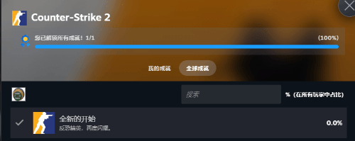 《CS2》玩家不满CSGO成就被删除：全成就白忙活了  第1张