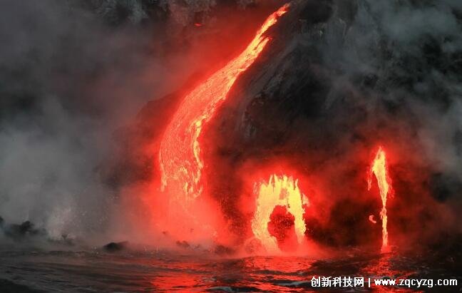 岩浆怕水吗，少量水不怕(大量水会直接让岩浆变成岩石)  第2张