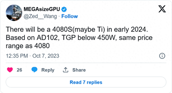 4080 Ti要杀到！消息称英伟达将对RTX 4080大降价：7000元以下买吗？  第2张