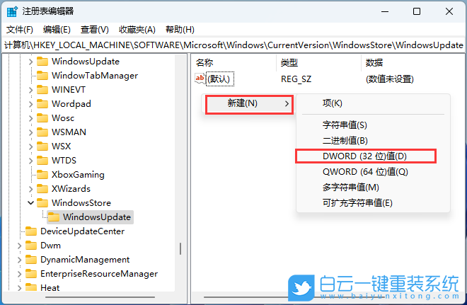 Win11改注册表禁用Microsoft Store应用更新(win10修改注册表禁止更新)  第6张