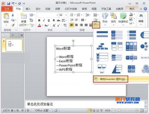 PowerPoint怎么将文本转换为SmartArt图形  第2张