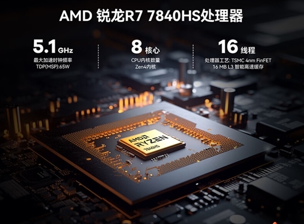 零刻SER7迷你主机今晚8点杀价：R7 7840HS+16GB/1TB仅2799元  第2张