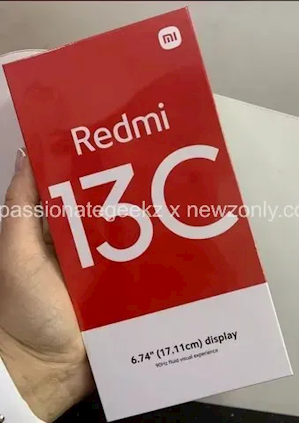 百元新机Redmi 13C真机照曝光：6.74英寸水滴屏、5000万像素AI三摄  第3张