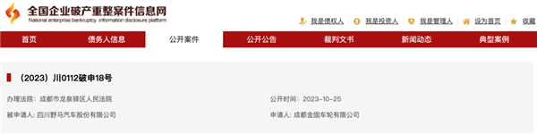 曾逼福特汽车改名赔款 老牌国产车野马汽车再被申请破产  第1张