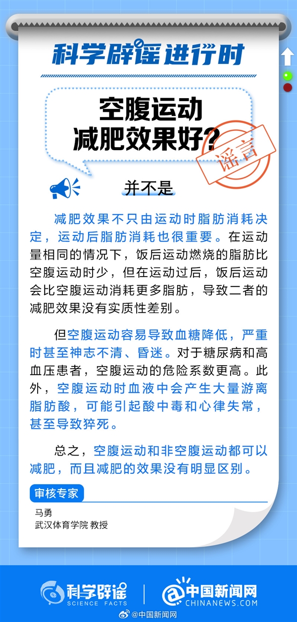 被骗多年！空腹运动减肥效果更好吗：终于知道答案  第2张