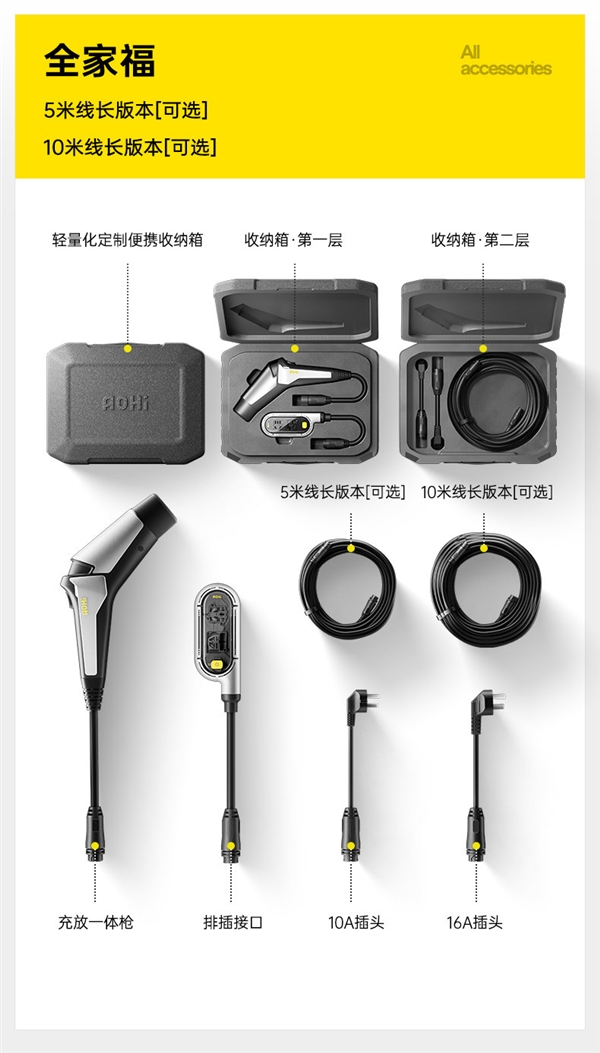 电动车变“移动电源”！奥海推出新款充放电一体枪：兼容99%新能源车  第3张