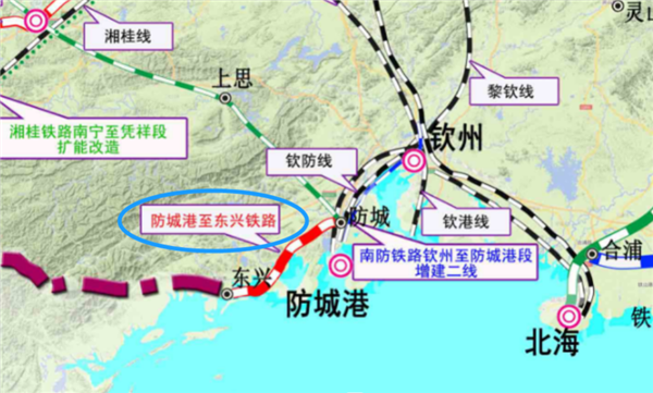 防东铁路开通在即：46.9公里 直达中国-越南边境  第1张