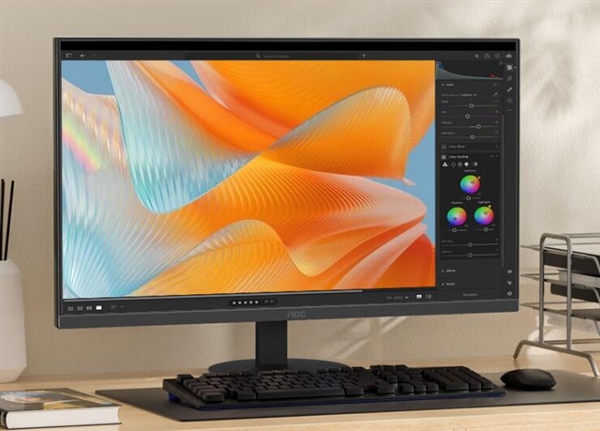 im钱包app官方下载:749元 AOC新款23.8寸显示器上架：2K 100Hz屏  第2张