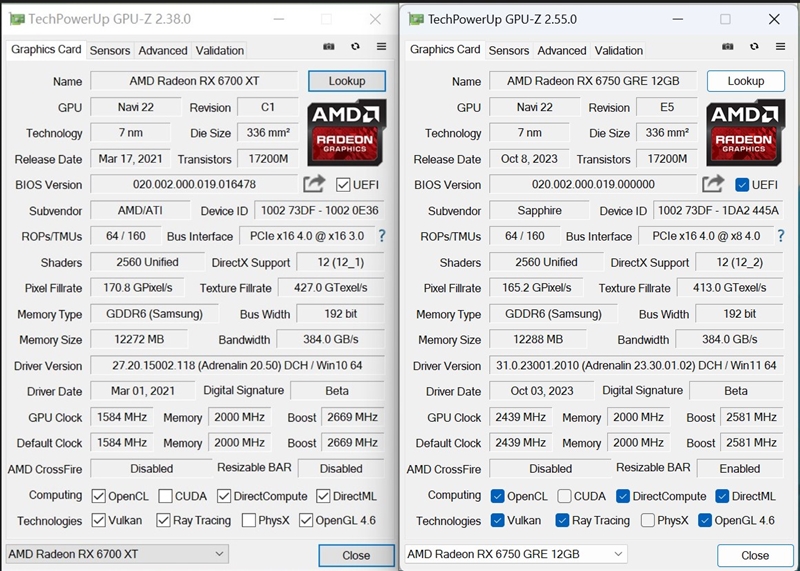 im钱包app官方下载:FSR 3性能画质双双超越DLSS 3！AMD RX 6750 GRE首发评测：远强于RTX 4060 还有12GB显存  第2张