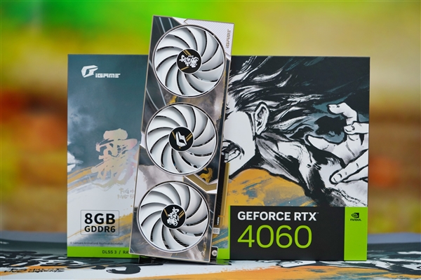 im钱包:水墨画吸睛！七彩虹iGame RTX 4060 OS 8GB雾山五行定制版图赏  第1张