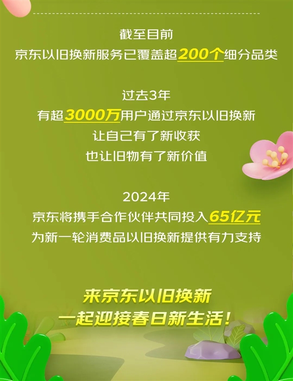 一图看懂：京东砸65亿！3C数码、家电家居、汽车统统以旧换新  第5张