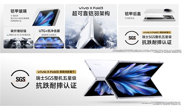 vivo X Fold3“花屏”真相来了！官方现场演示：只是屏幕反光  第2张