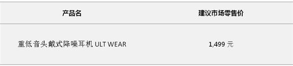 索尼ULT POWER SOUND澎湃低音系列  ULT WEAR重低音头戴式降噪耳机一键进入澎湃世界 第13张