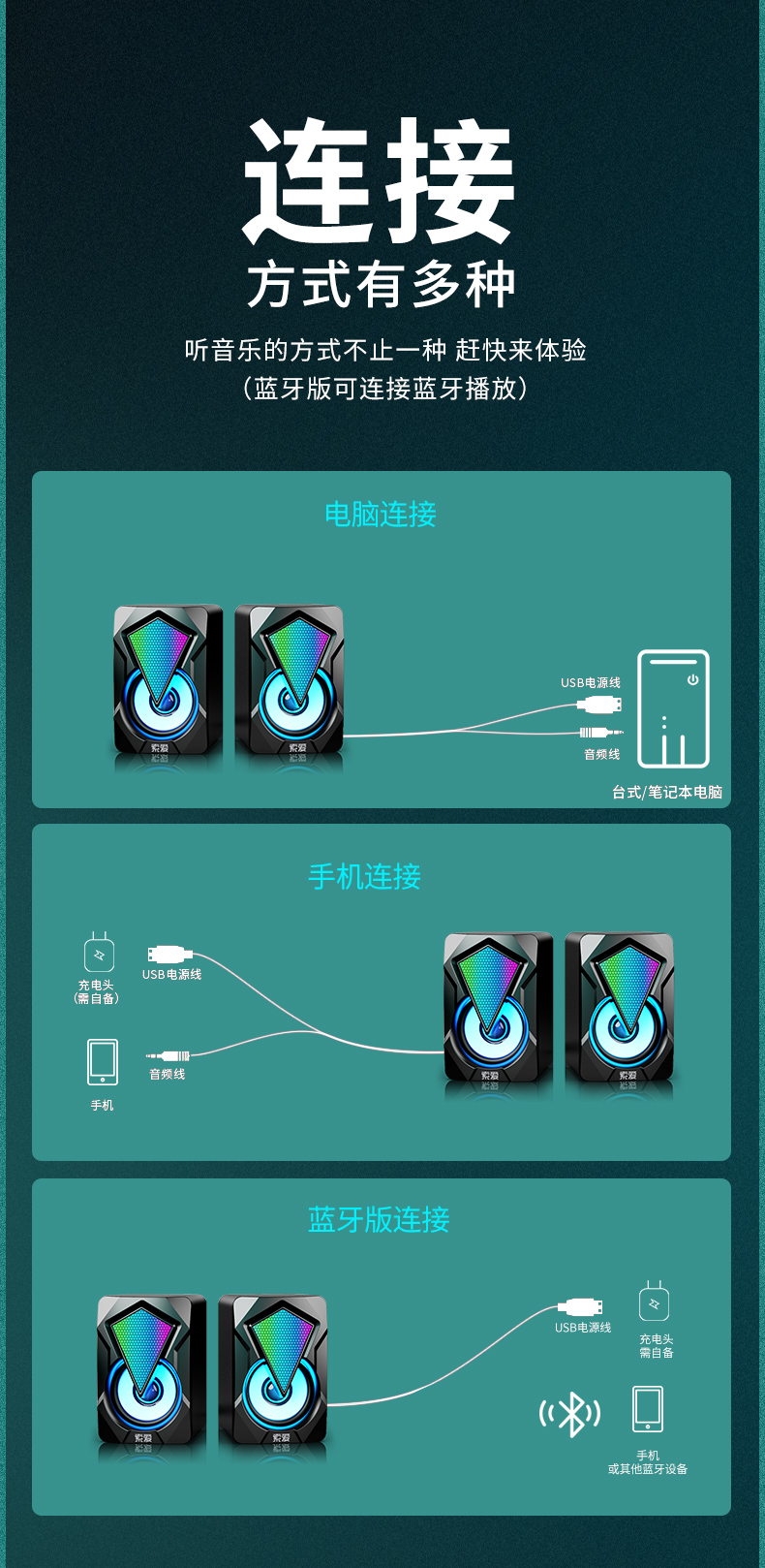 手机连接电脑音箱：有线VS无线，哪个更简单？  第7张
