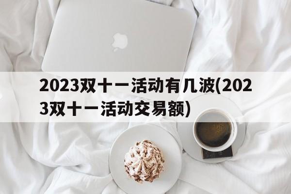 2023双十一活动有几波(2023双十一活动交易额)  第1张