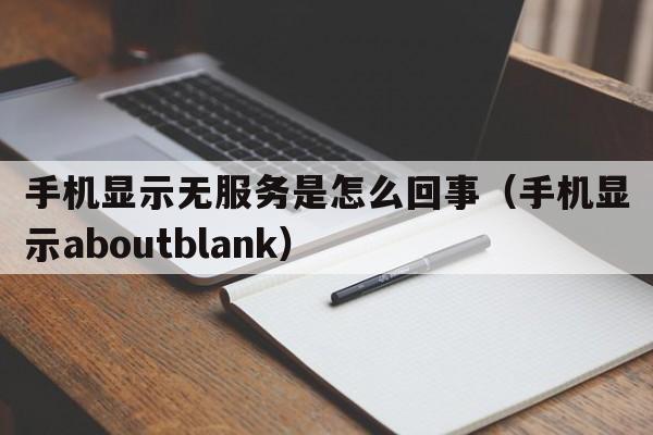 手机显示无服务是怎么回事（手机显示aboutblank）  第1张