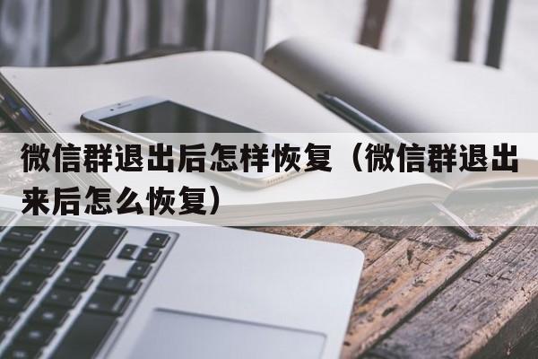 微信群退出后怎样恢复（微信群退出来后怎么恢复）  第1张