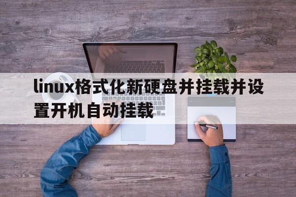 linux格式化新硬盘并挂载并设置开机自动挂载  第1张